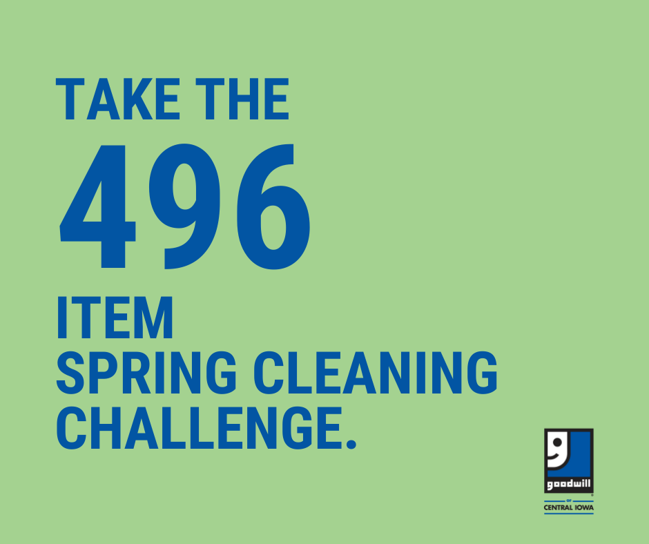 Take the 496 Spring Clean Challenge